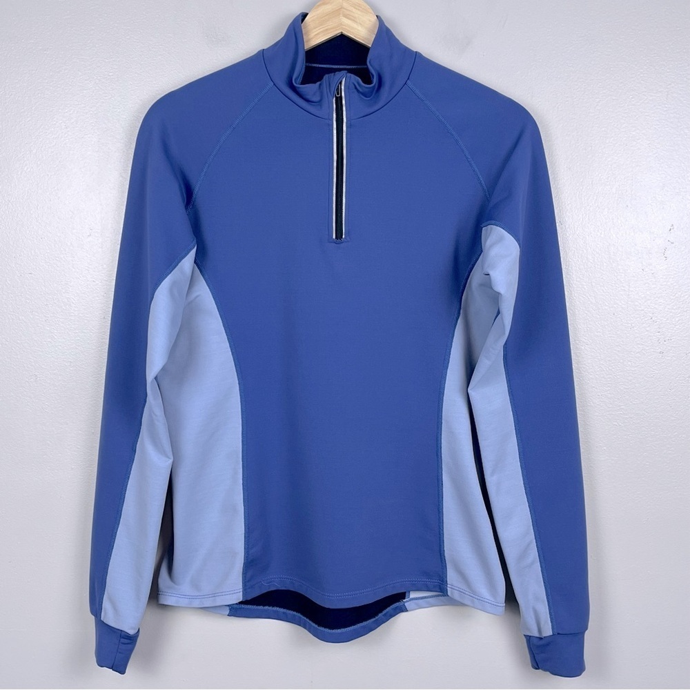 Brooks Running Women's Dry Line Performance 1/4 Zip Color Block Pullover Size M